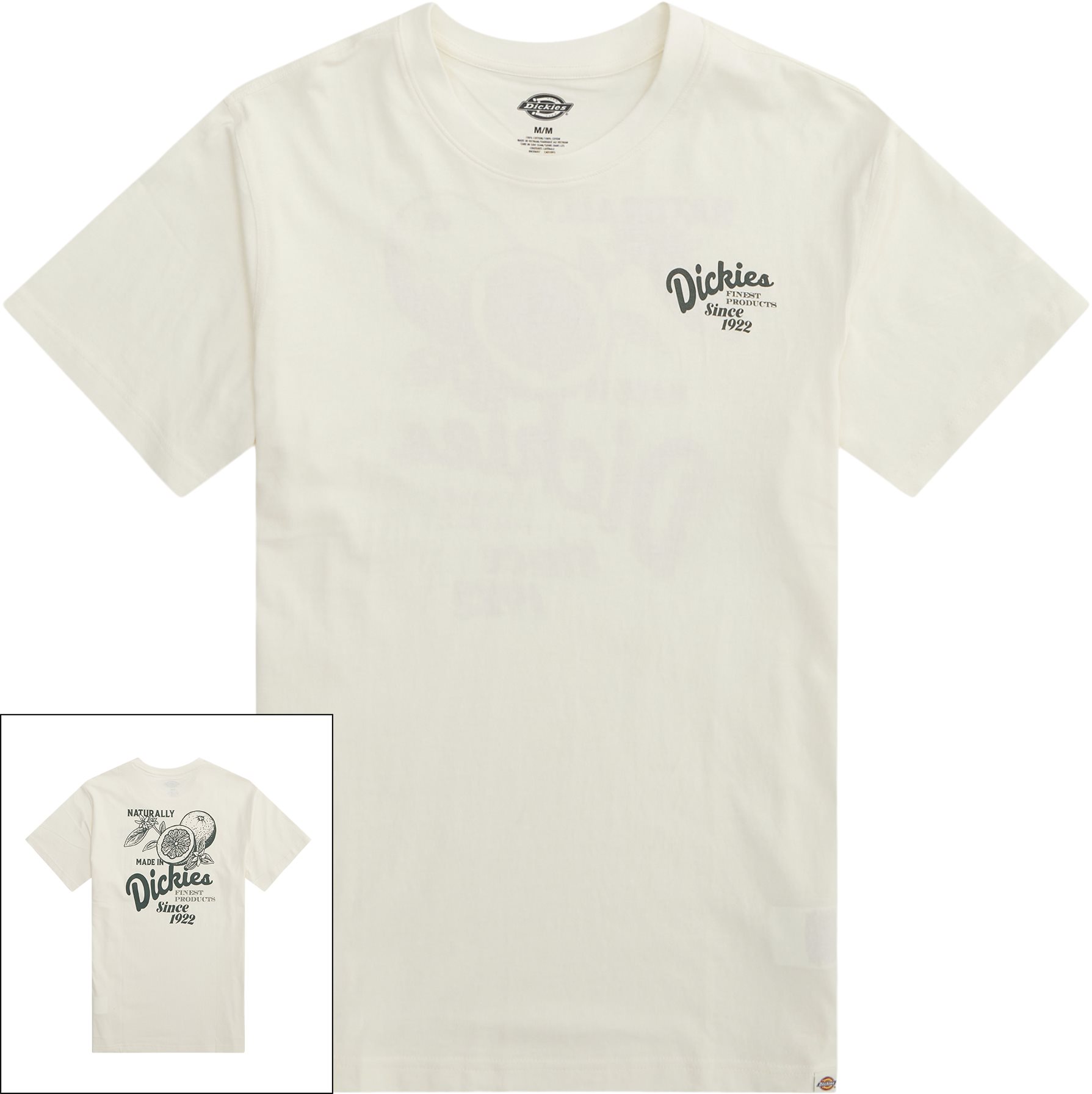 Dickies T-shirts RAVEN TEE DK0A4YYMC58 White